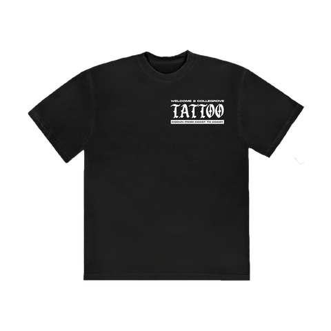 Collegrove Tattoo T-Shirt on Black